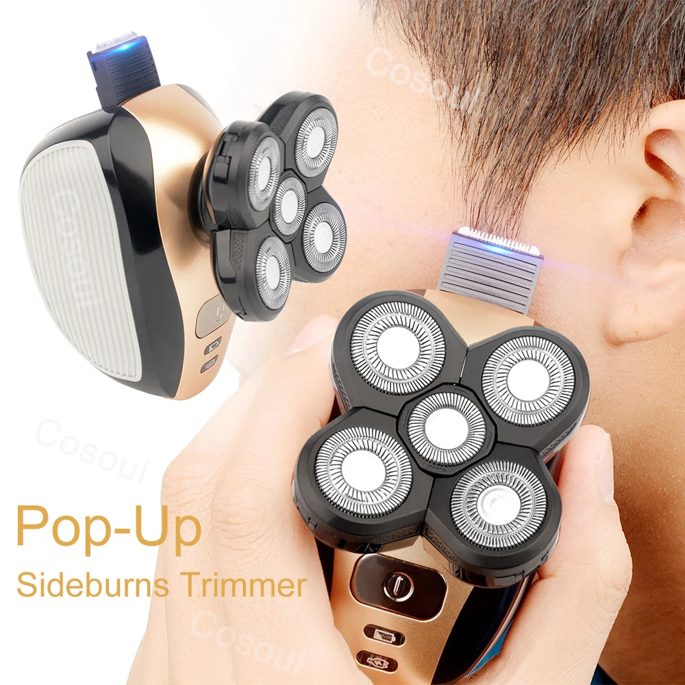 Electric Shaver for Men Rechargeable Bald Head