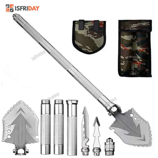 Multifunctional Folding Military Shovel Outdoor Survival Set